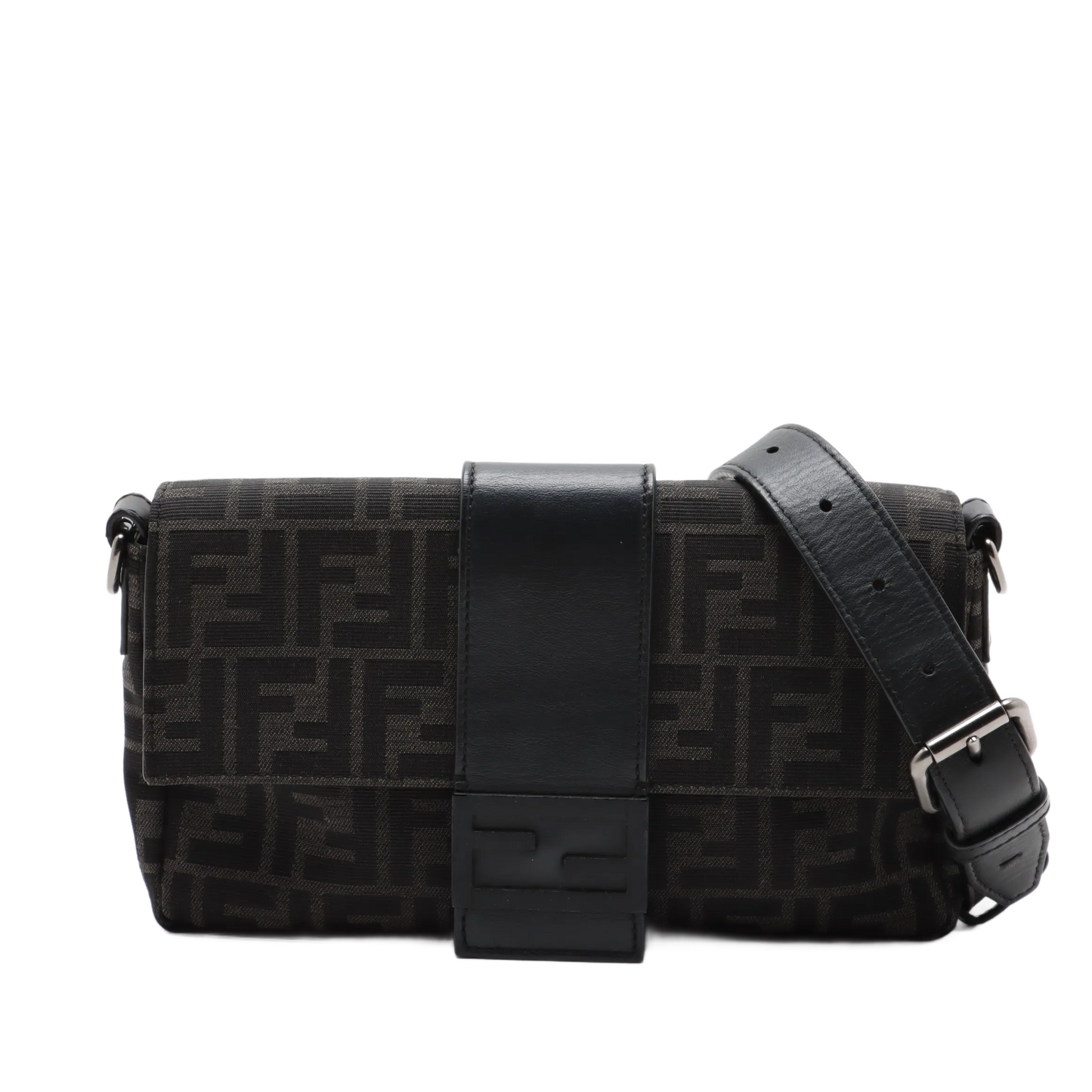 Fendi Baguette Convertible Belt Zucca canvas medium