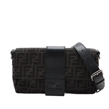 Fendi Baguette Convertible Belt Zucca canvas medium