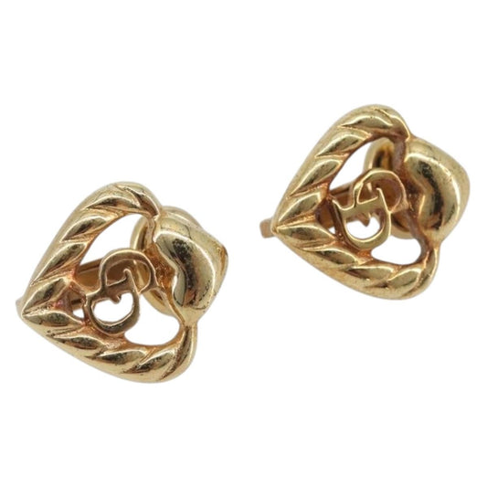 Christian Dior Vintage Heart Clip-On Metal Product Image