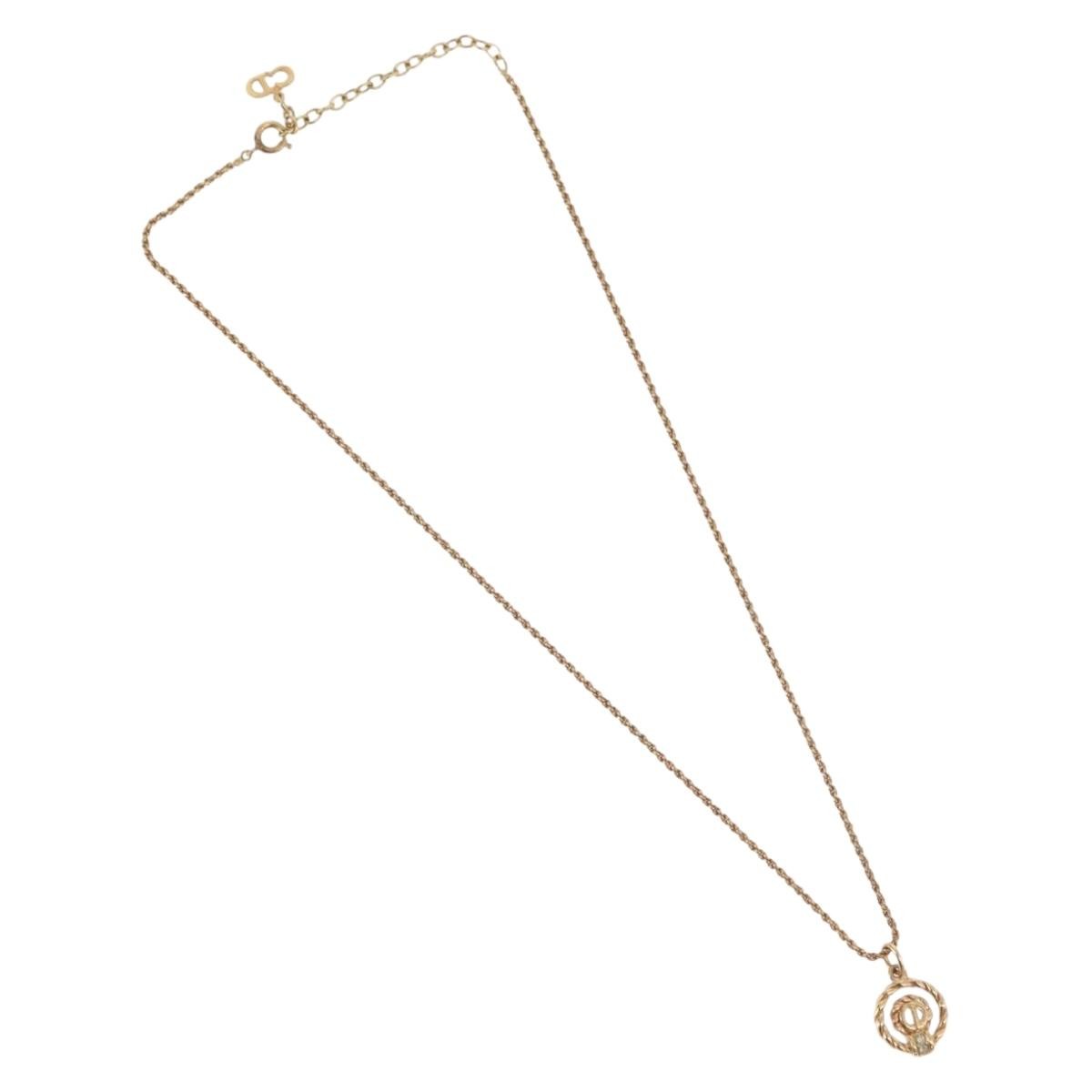 Christian Dior CD Pendant Gold-plated Product Image