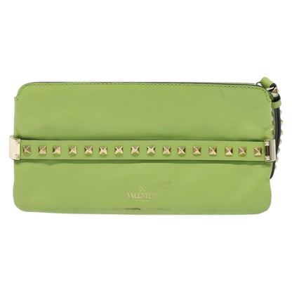 Valentino Garavani Rockstud Wristlet Leather Small