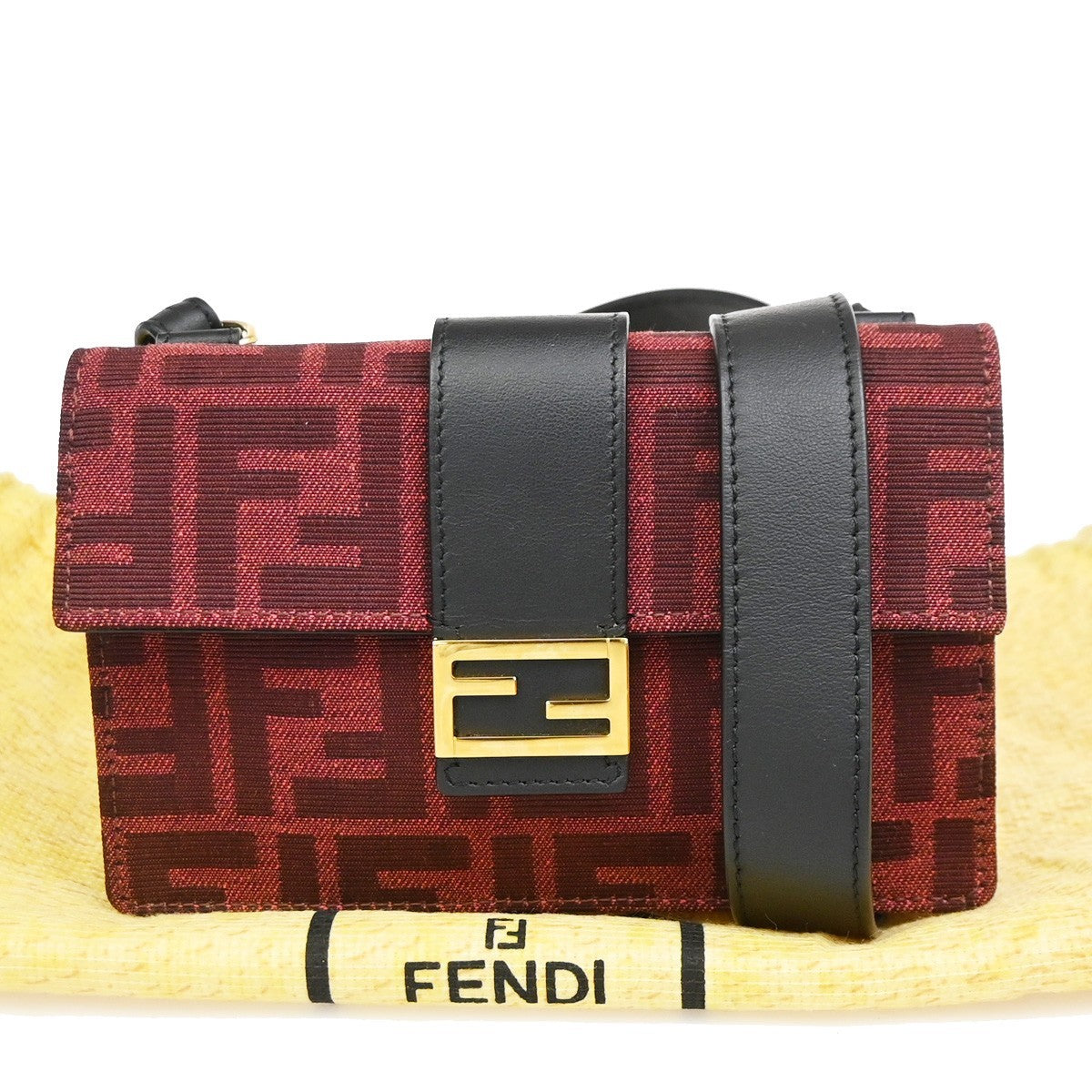 Fendi Baguette Convertible Pouch Zucca Canvas Product Image