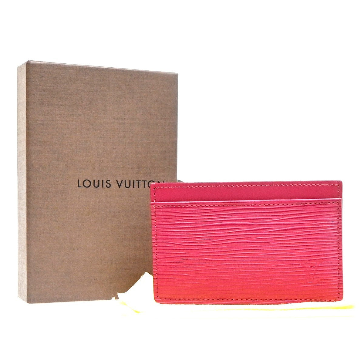 Louis Vuitton Porte Cartes Simple Card Holder Epi Leather Product Image