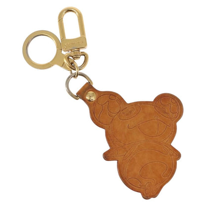 Louis Vuitton Murakami Panda Bag Charm and Keychain Vachetta Leather Product Image