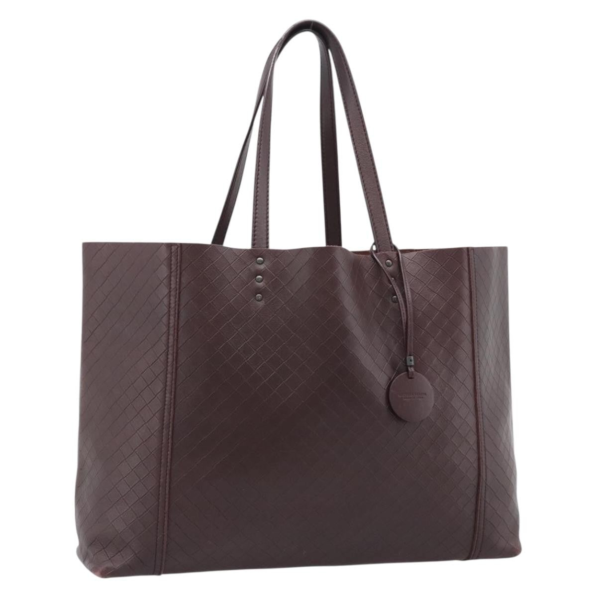 Bottega Veneta Intrecciomirage Tote Leather Medium