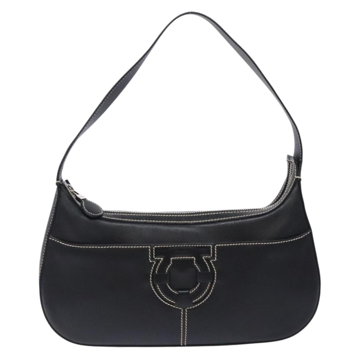 Salvatore Ferragamo Gancini Shoulder Bag Leather Product Image