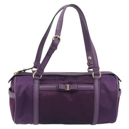 Salvatore Ferragamo Vara Bow Cylinder Bag Nylon Product Image