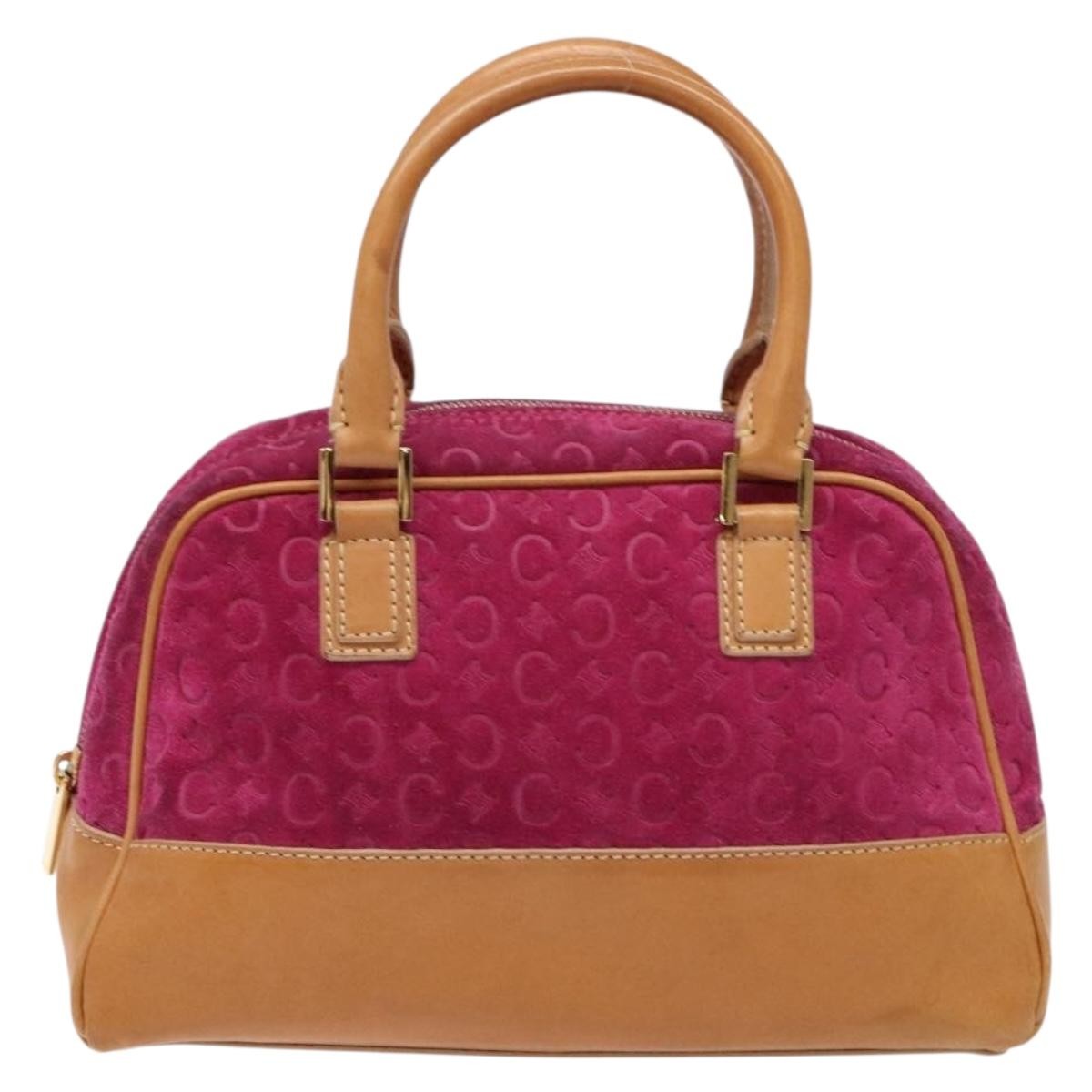 Celine Vintage Macadam Handbag C Macadam Suede Product Image