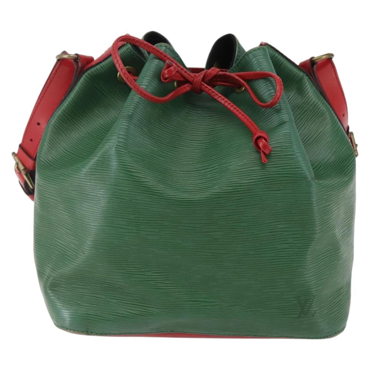Louis Vuitton Bicolor Petit Noe Handbag Epi Leather Product Image