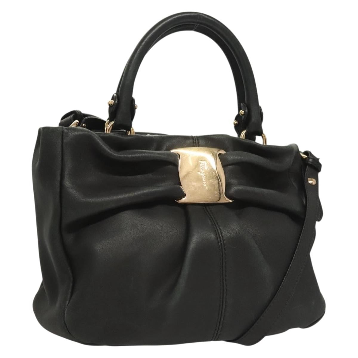 Salvatore Ferragamo Vala Handbag Leather Product Image