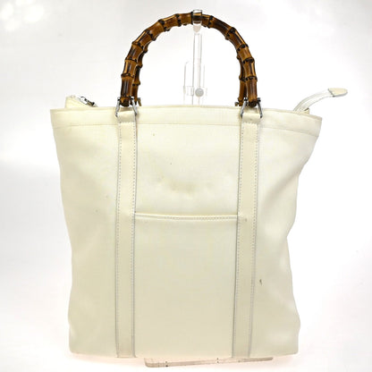 Gucci Convertible Bamboo Zip Tote Nylon Product Image