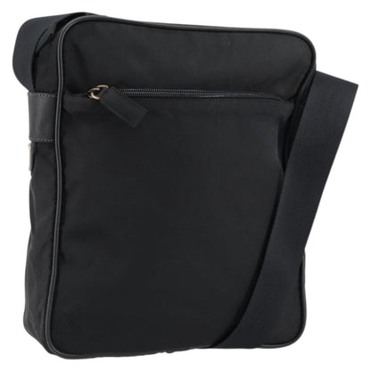 Prada Zip Messenger Tessuto with Leather Medium