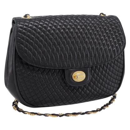 Bally Vintage Chain Quilted Leather Product Image