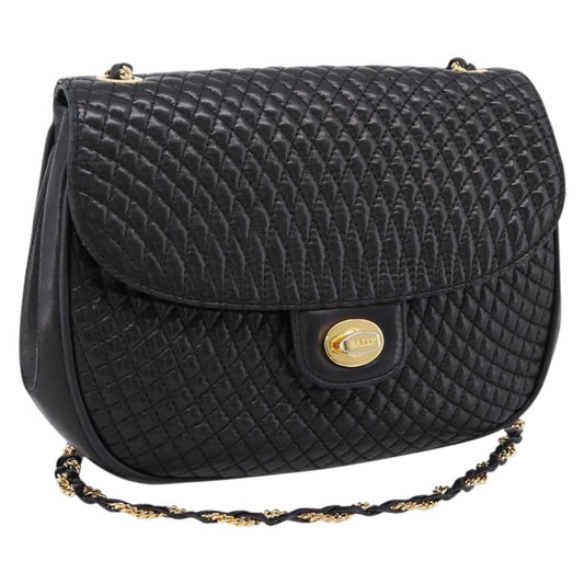Bally Vintage Chain Quilted Leather Product Image