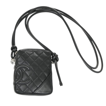 Chanel Cambon Pochette Quilted Leather Product Image