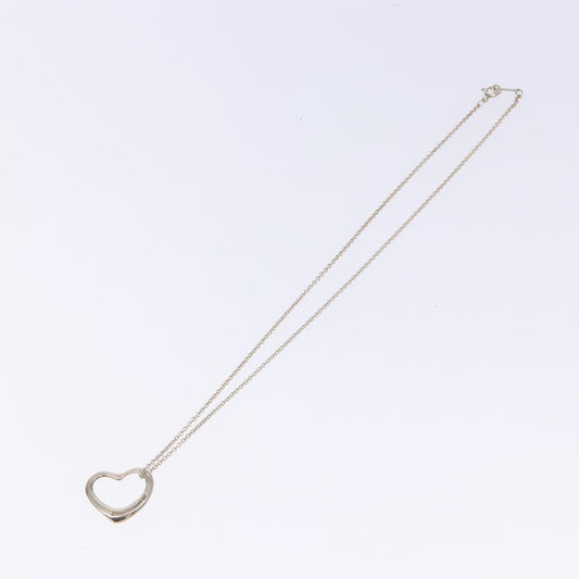 Tiffany & Co. Elsa Peretti Open Heart Pendant Sterling Silver 16mm