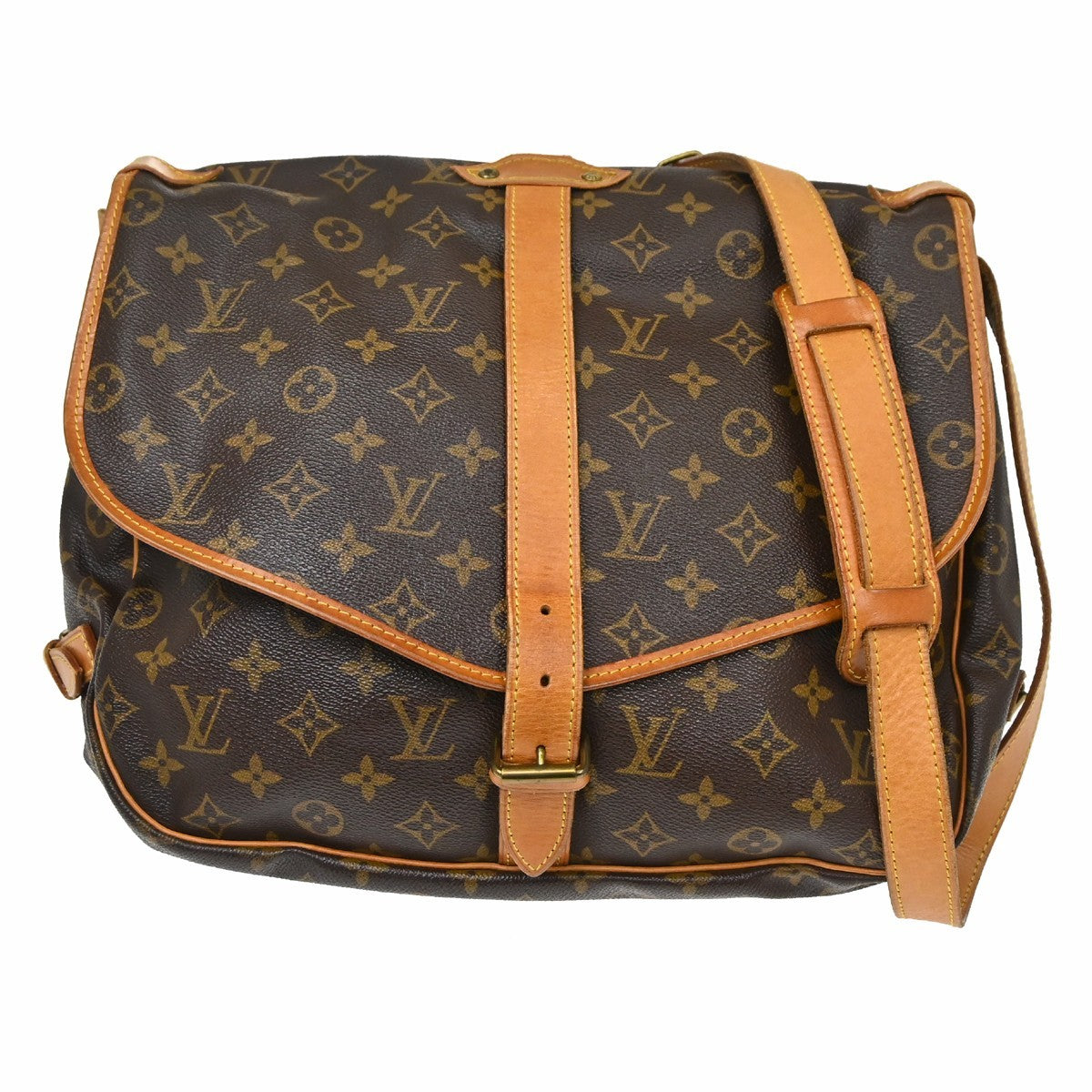Louis Vuitton Saumur Monogram Canvas 35
