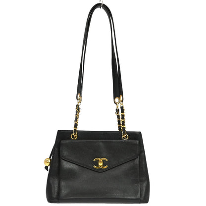 Chanel Vintage Front Pocket Caviar Large