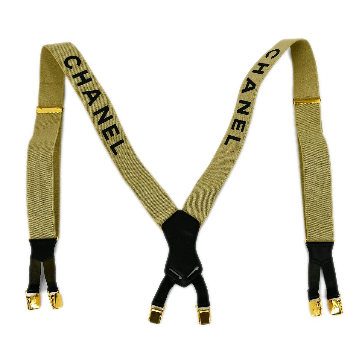 Chanel Logo Suspenders Canvas Product Image