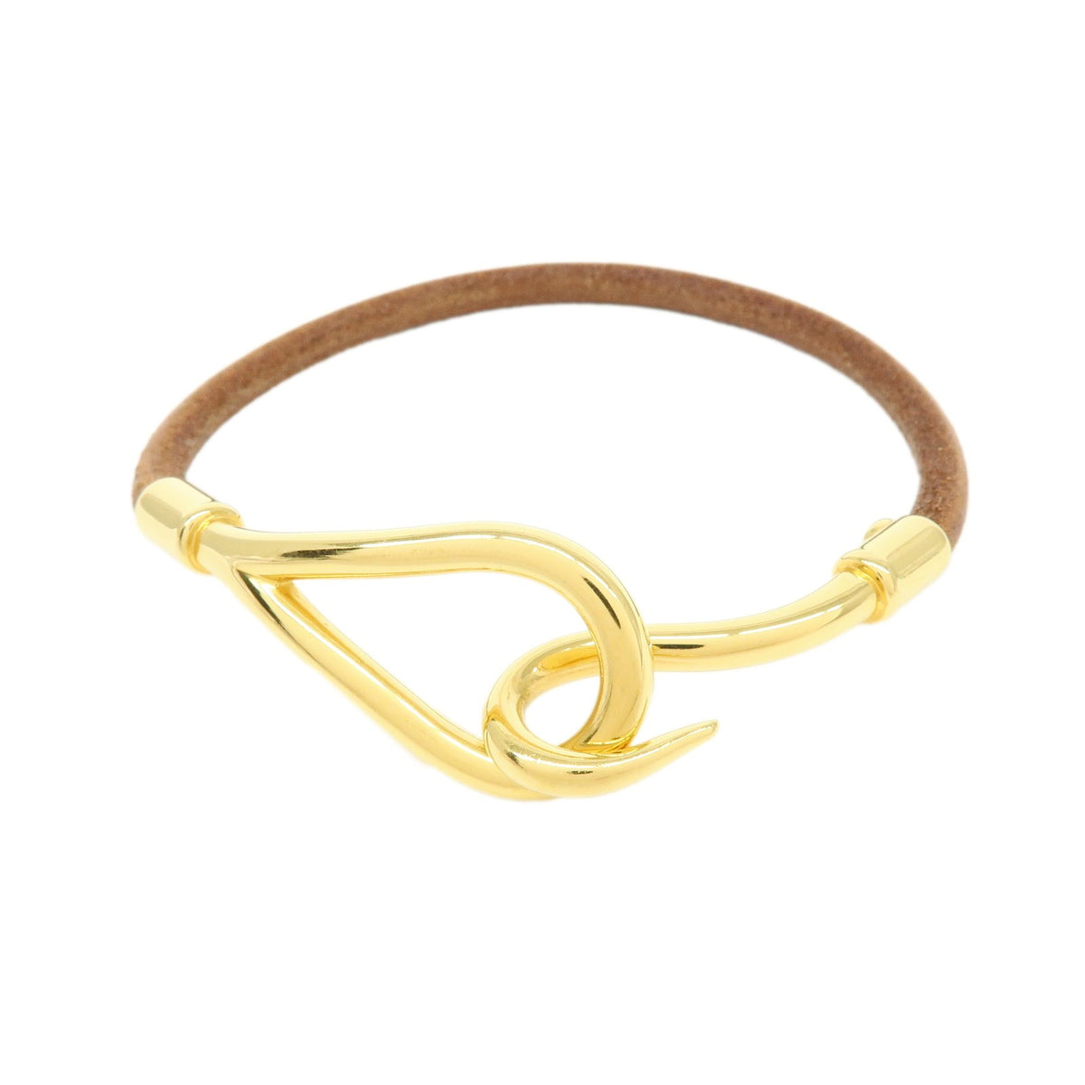 Hermes Jumbo Hook Braided Leather and Metal Product Image