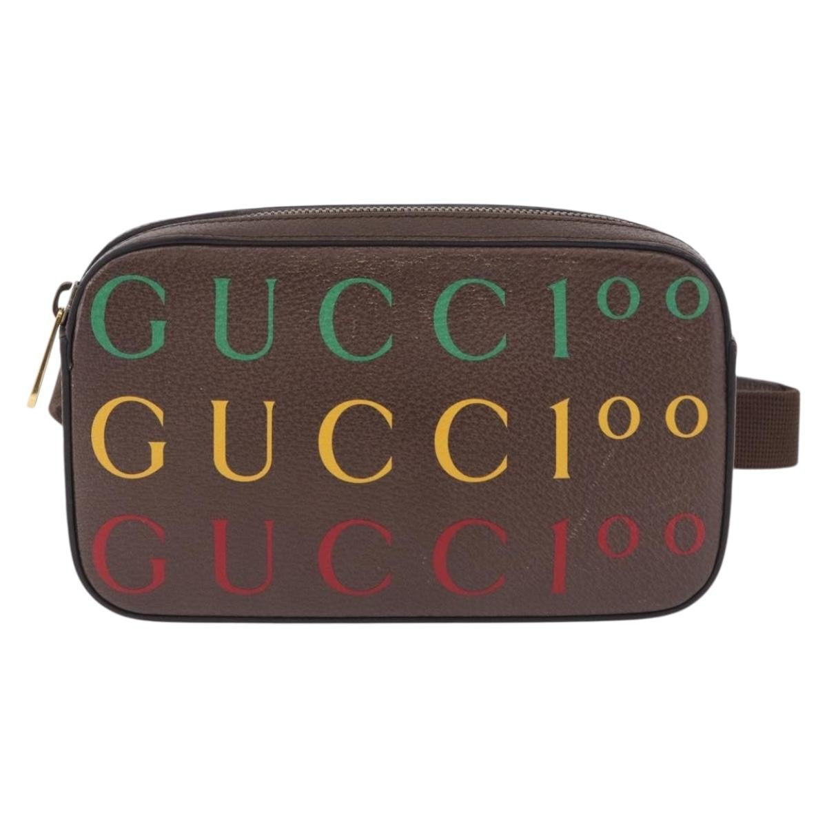 Gucci Aria 100th Anniversary Belt Printed Leather Product Image