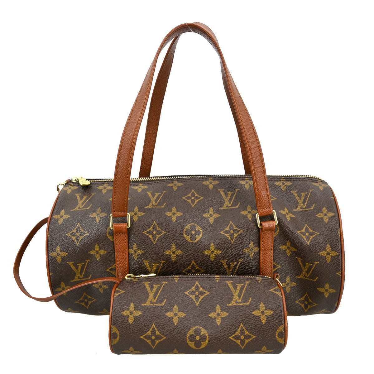 Louis Vuitton Papillon Handbag Monogram Canvas 30