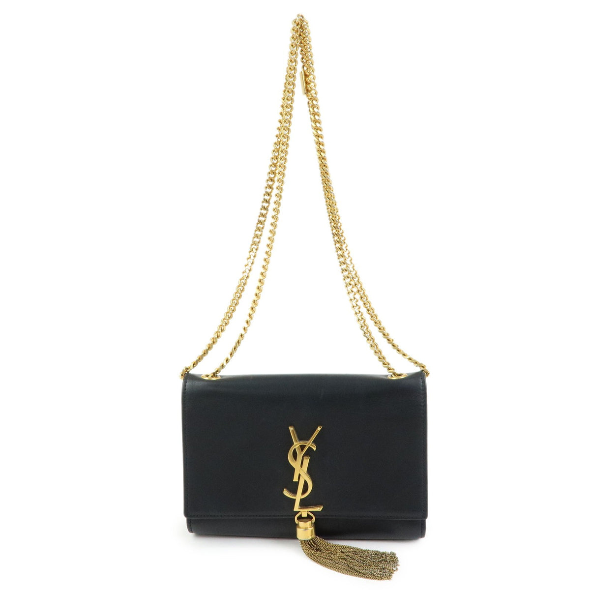 Saint Laurent Classic Monogram Tassel Leather Small