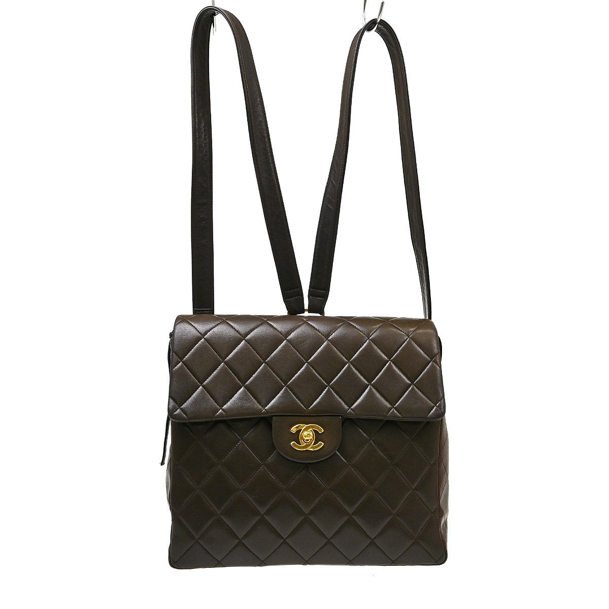 Chanel Vintage Square Flap Quilted Lambskin Medium