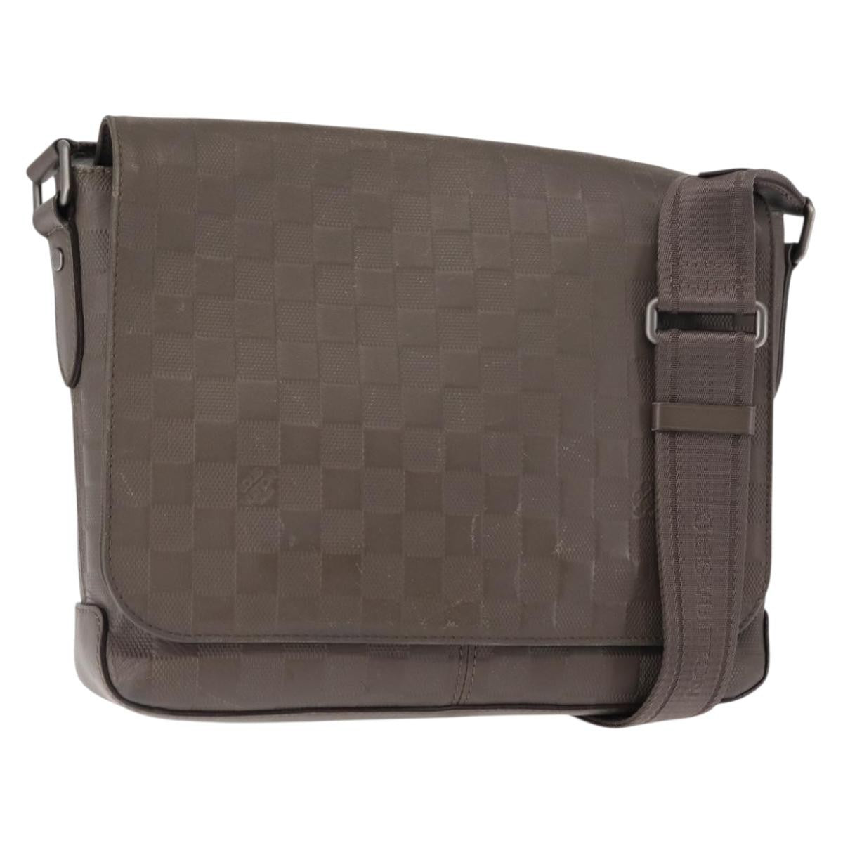 Louis Vuitton District Messenger Bag Damier Infini Leather PM