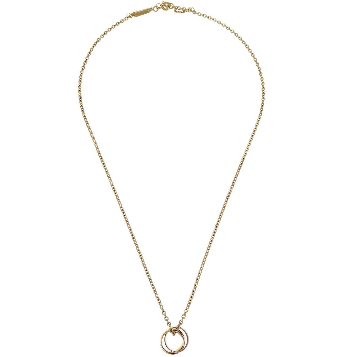 Cartier Trinity Pendant Necklace 18K Tricolor Gold Product Image