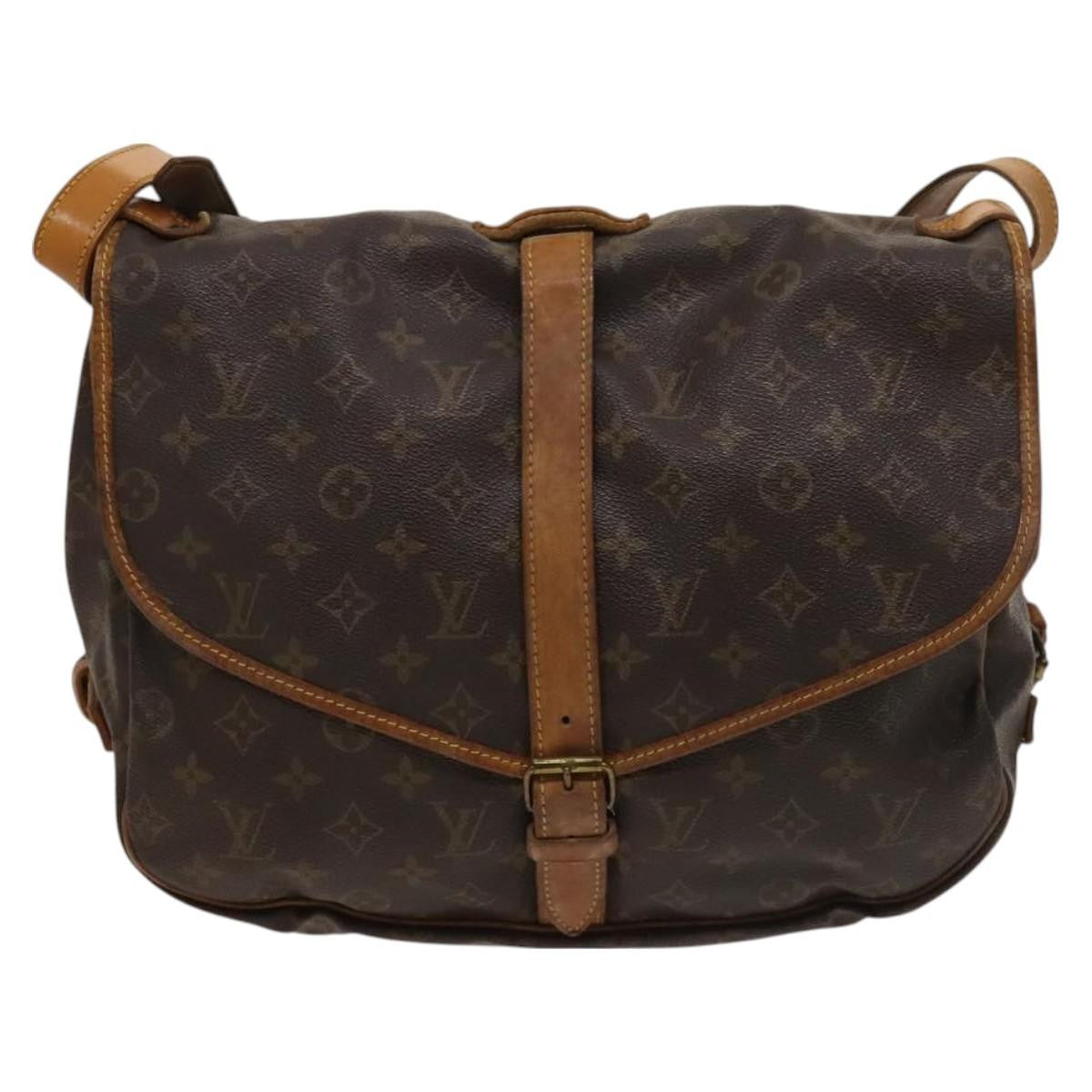 Louis Vuitton Saumur Monogram Canvas 35