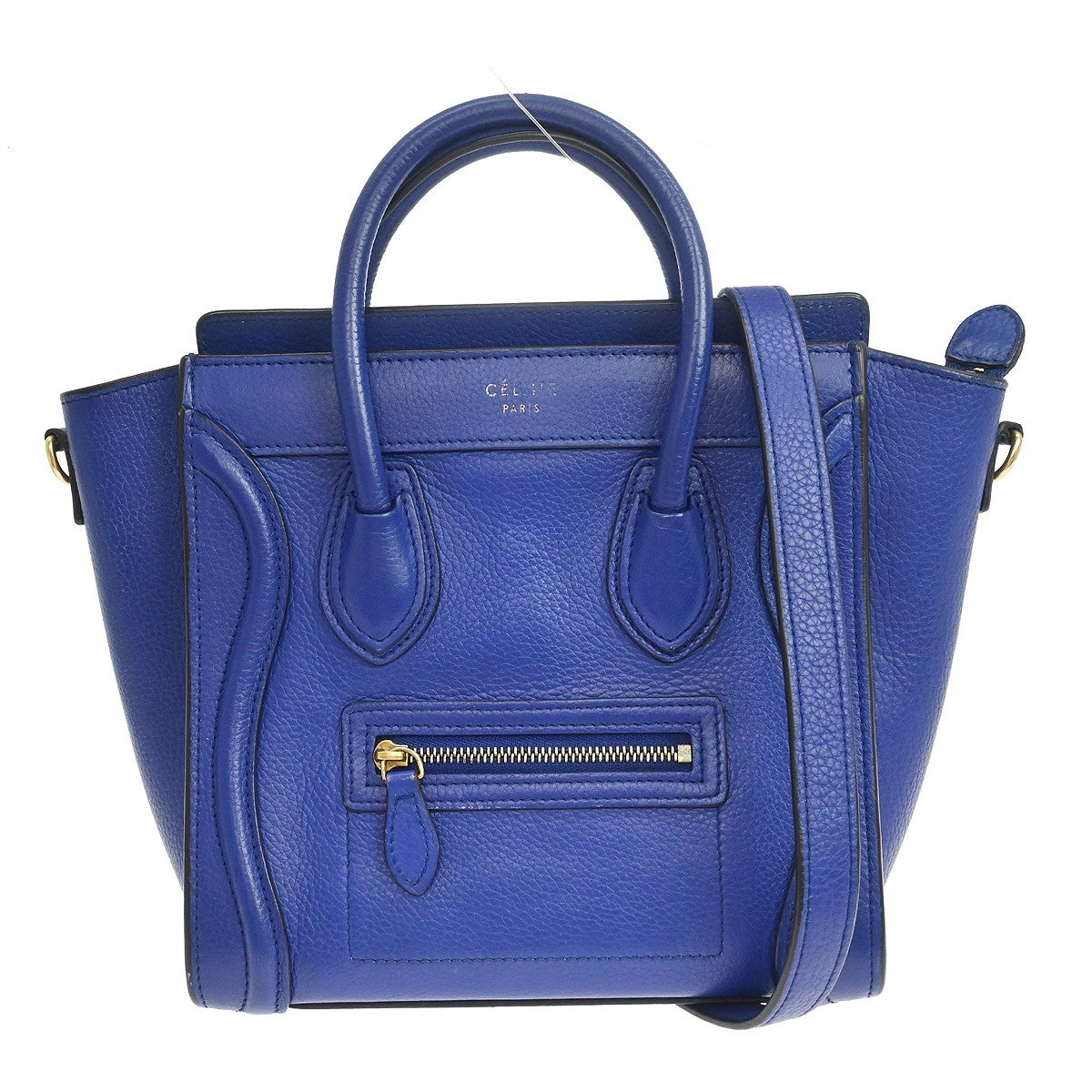Celine Luggage Leather Nano