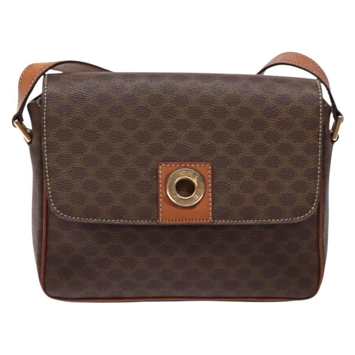 Celine Macadam Shoulder Bag PVC Leather Product Image