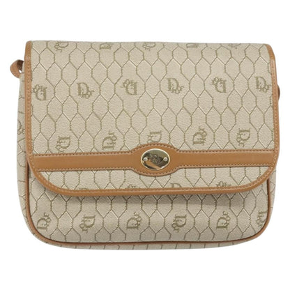 Christian Dior Vintage Honeycomb Shoulder Bag Canvas Product Image