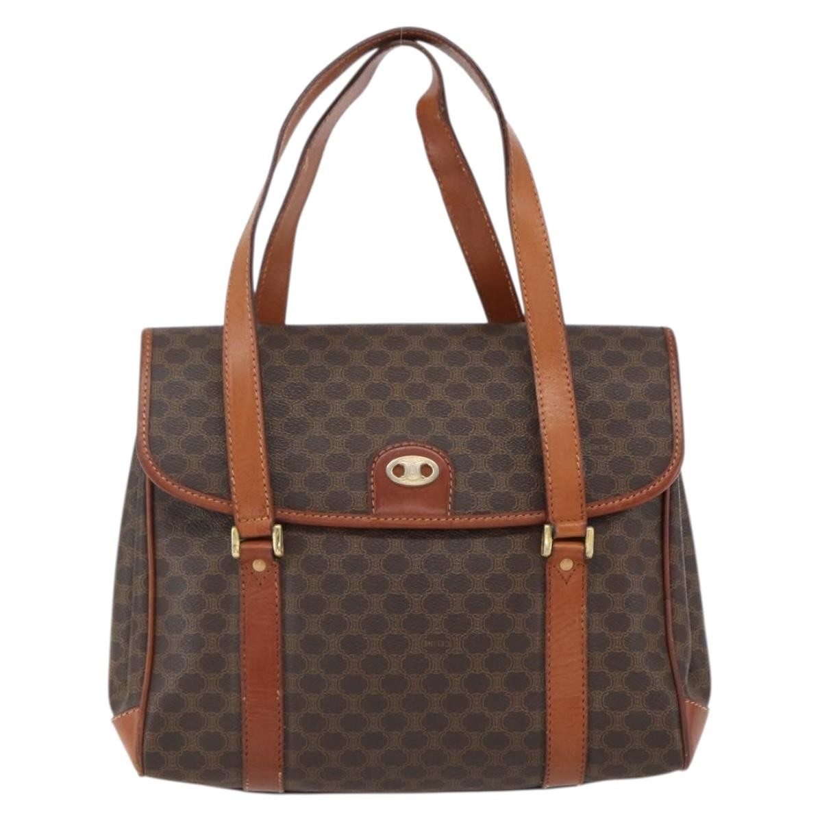 Celine Vintage Macadam Canvas and Leather Product Image