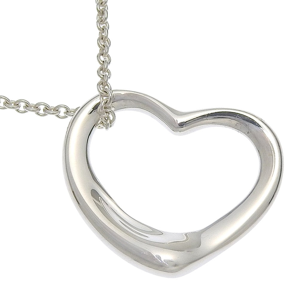 Tiffany & Co. Elsa Peretti Open Heart Pendant Sterling Silver 22mm