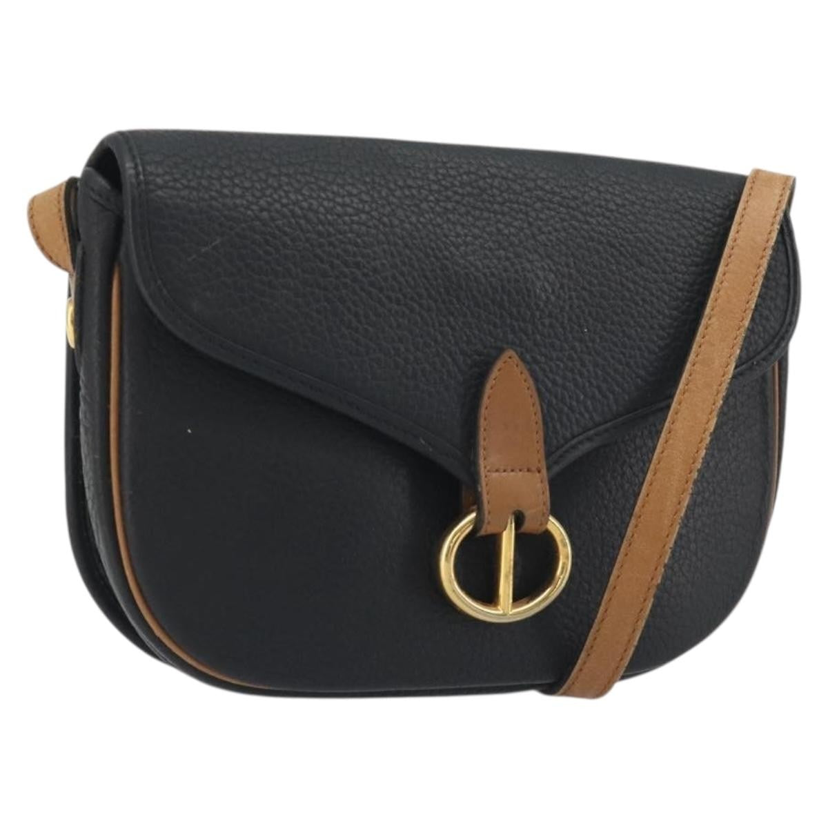 Christian Dior Vintage CD Flap Leather Medium