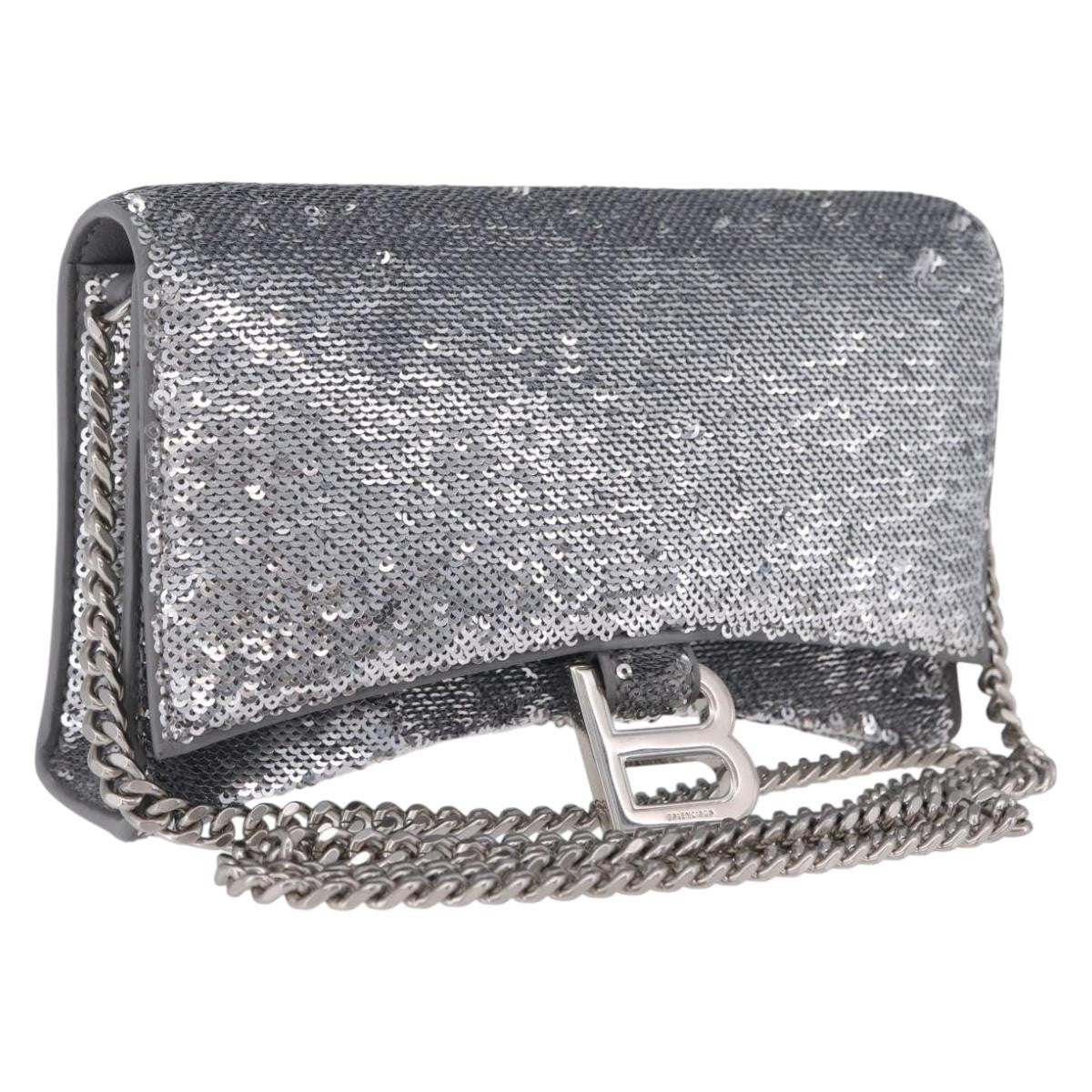 Balenciaga Hourglass Chain Leather with Sequins Product Image