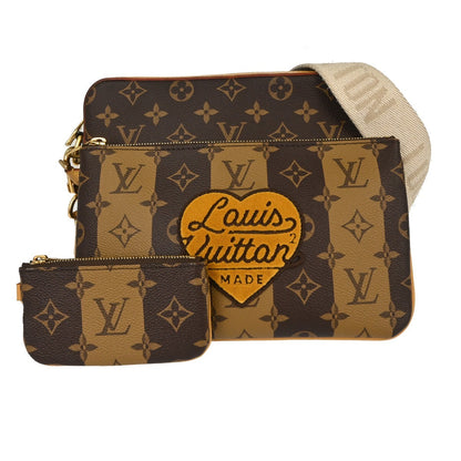 Louis Vuitton Nigo Trio Messenger Limited Edition Stripes Monogram Canvas Product Image