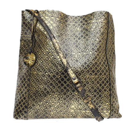 Bottega Veneta Messenger Butterfly Intrecciomirage Intarsio Leather Medium