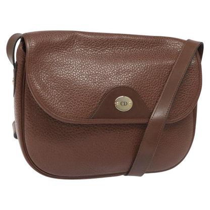 Christian Dior Vintage CD Flap Leather Medium
