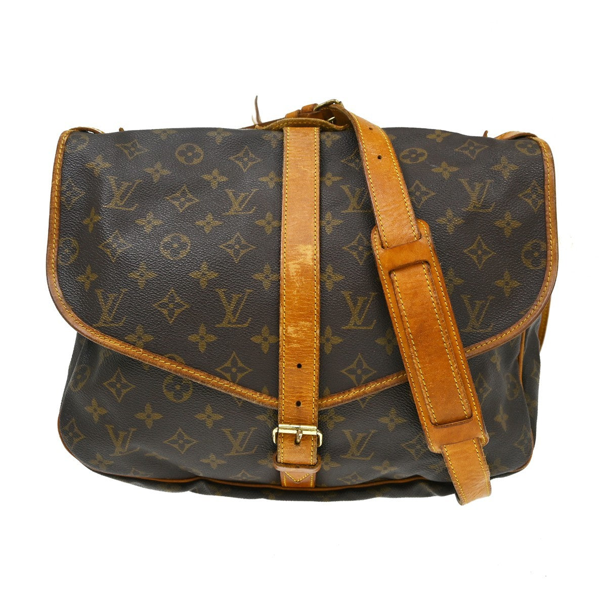 Louis Vuitton Saumur Monogram Canvas 35