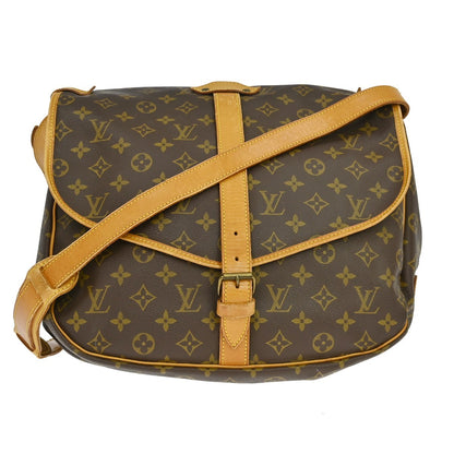 Louis Vuitton Saumur Monogram Canvas 35