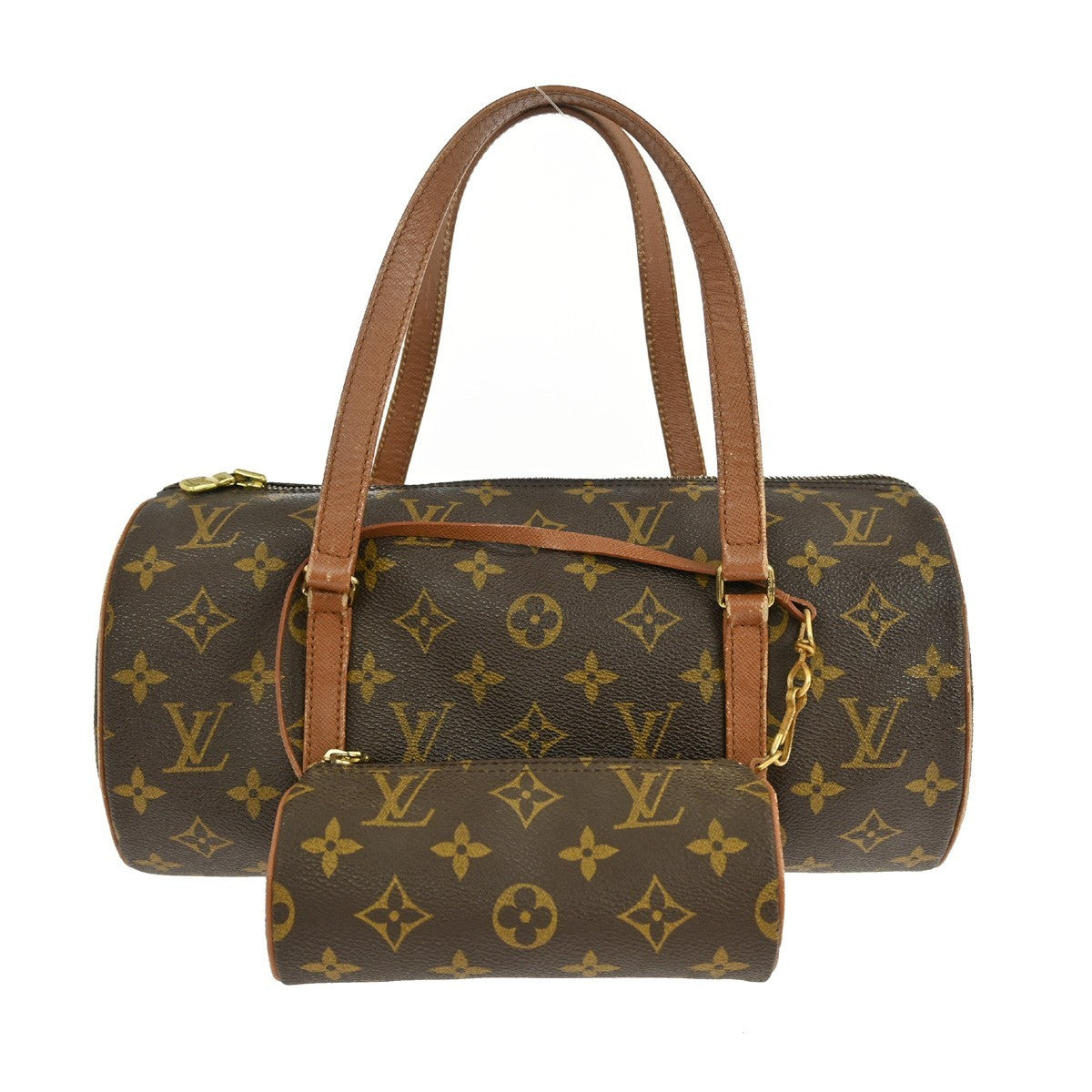 Louis Vuitton Papillon Handbag Monogram Canvas 30