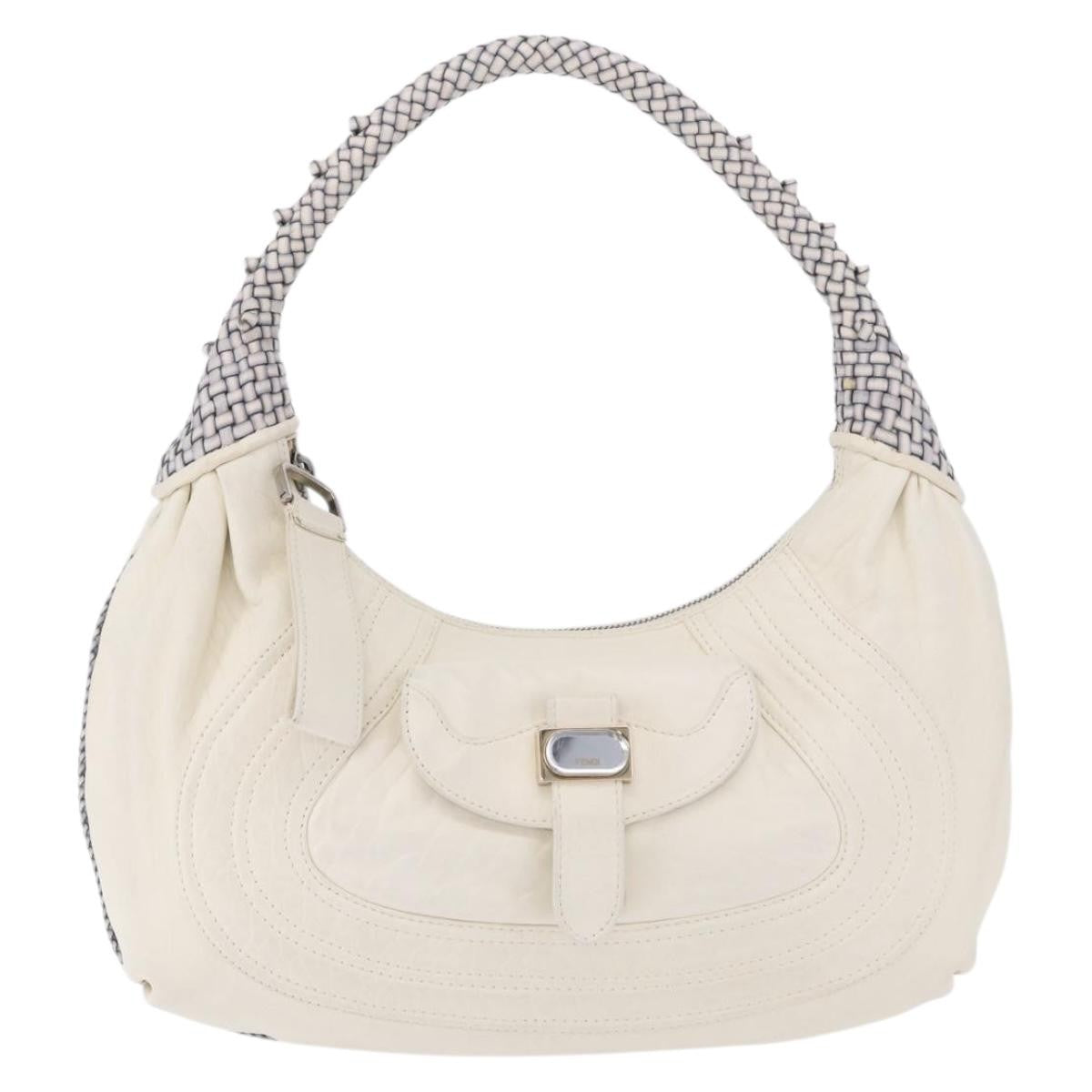 Fendi Spy Pocket Hobo Leather Medium