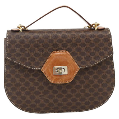 Celine Vintage Macadam Canvas and Leather Product Image