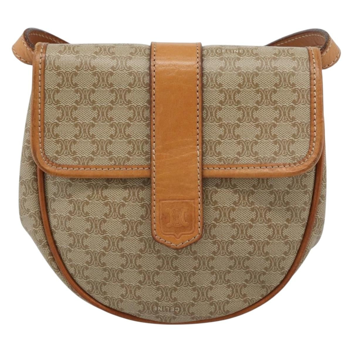 Celine Vintage Macadam Canvas and Leather Product Image