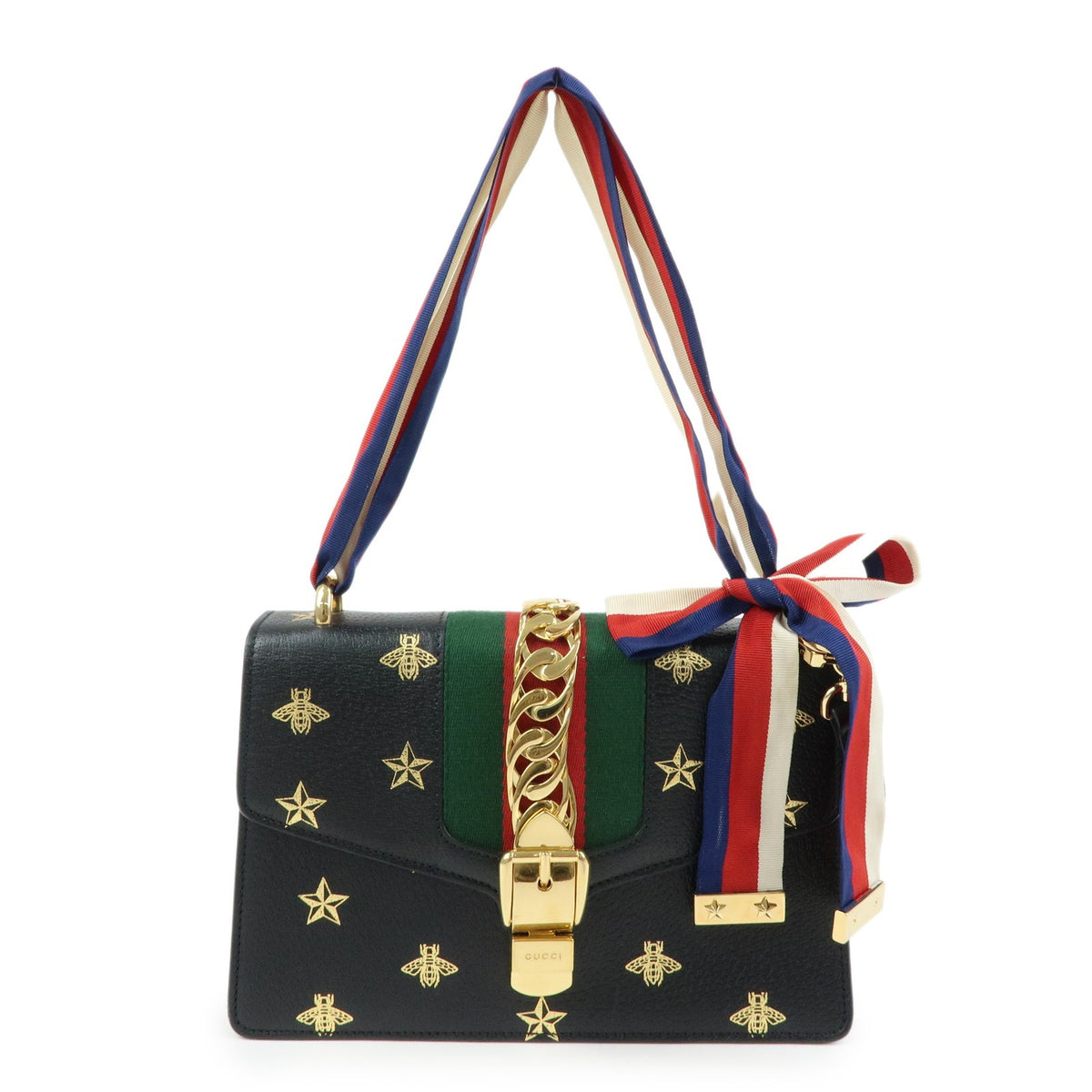 Gucci Sylvie Printed Leather Small
