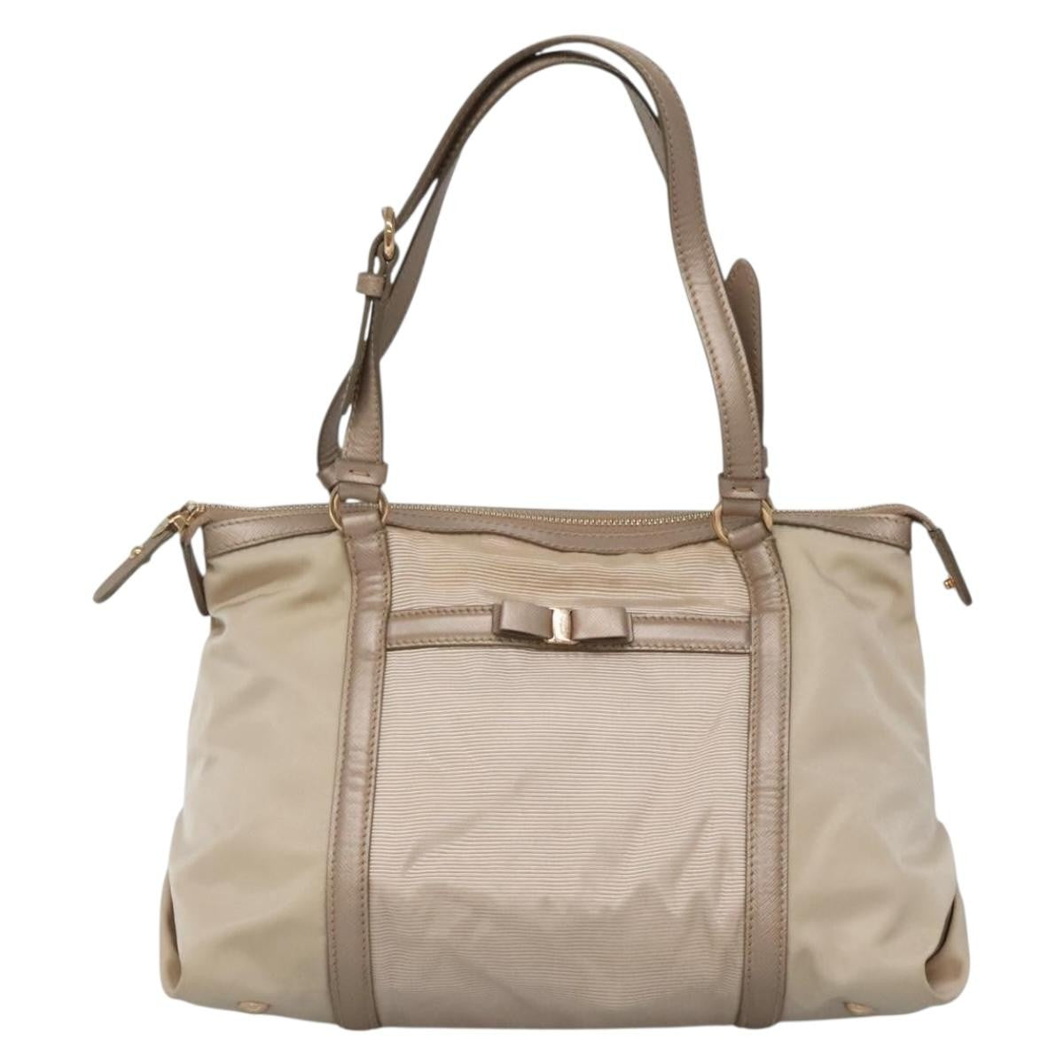 Salvatore Ferragamo Vala Handbag Nylon Product Image