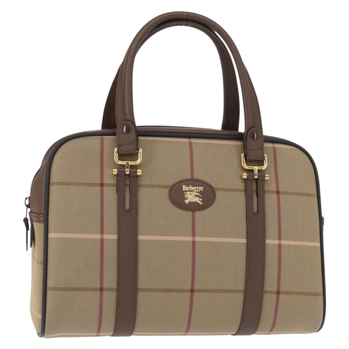 Burberry Nova check boston bag Canvas Product Image